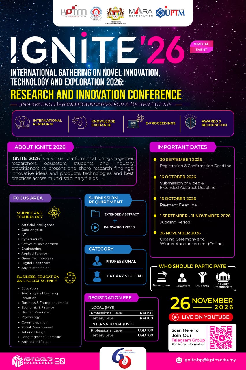 IGNITE 2026 Conference Poster